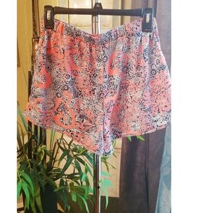 Tropical Print Shorts